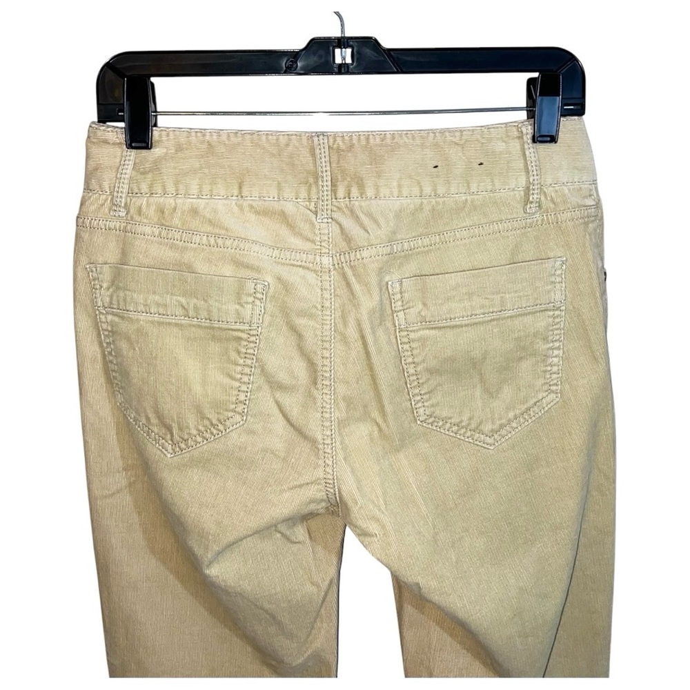Banana Republic Pants Women’s Size 4 Tan Khaki Straight Corduroy Long 28x32 - Picture 7 of 8